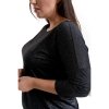 BLUZKA DAMSKA Z RĘKAWEM 3/4 BŁYSZCZĄCA BD2900-003